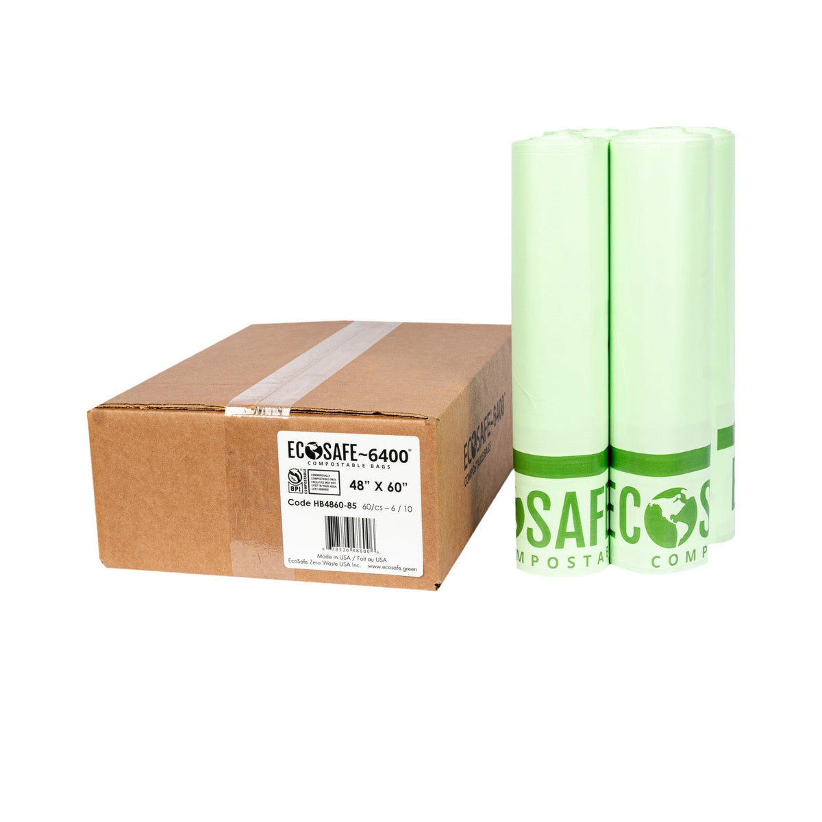 64 gal Certified Compostable Large Liner | 48"x60"