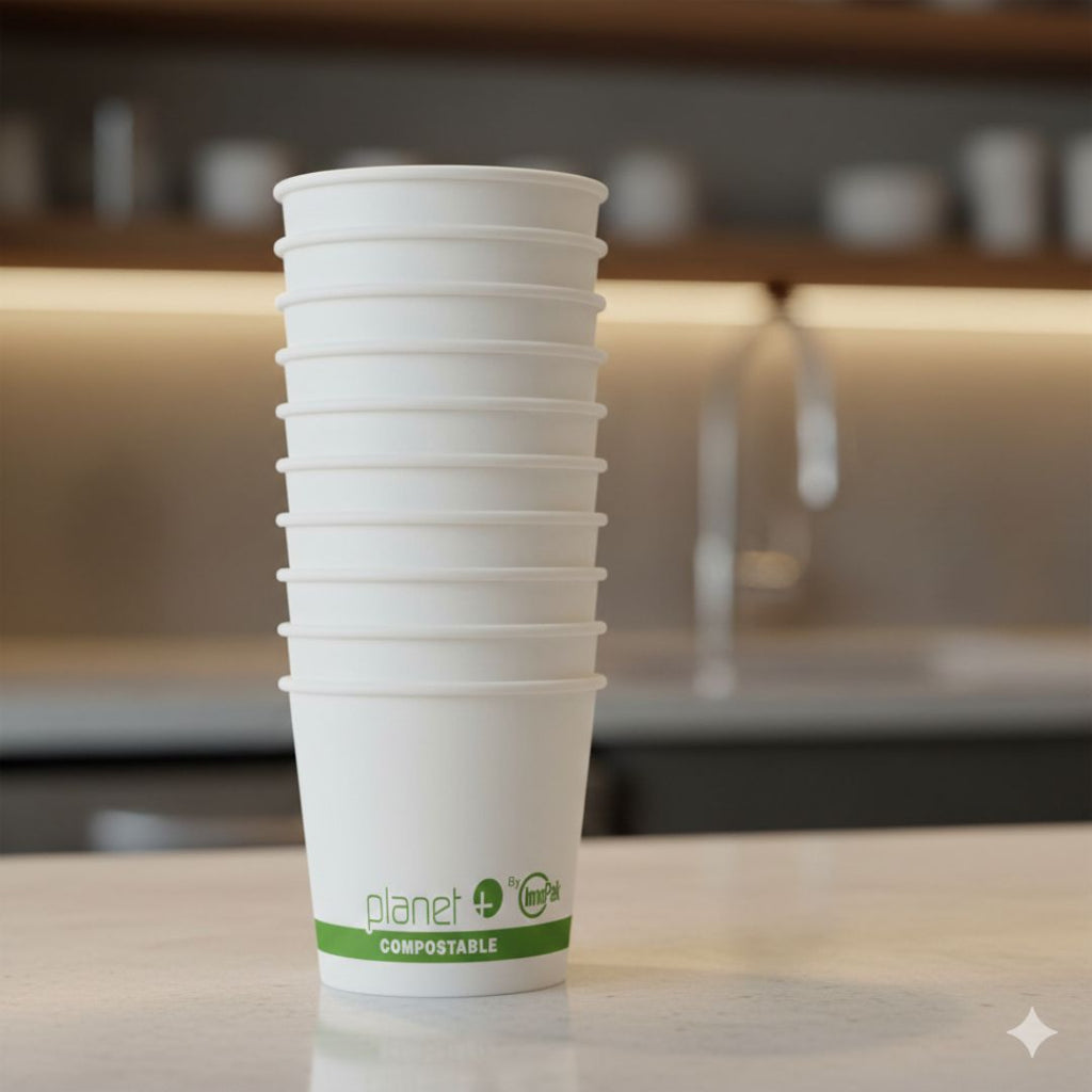 4 oz Compostable Hot Cup | PLA Lined SFI® Paper