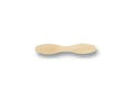 5" Wooden Double End Spoon | Unwrapped | Home Compostable