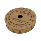 Compostable Curling Ribbon | Cotton | Holiday Trees