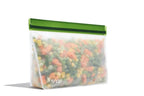 Reusable Food Storage Bags | Set of 3 Stand-up Zip Bags