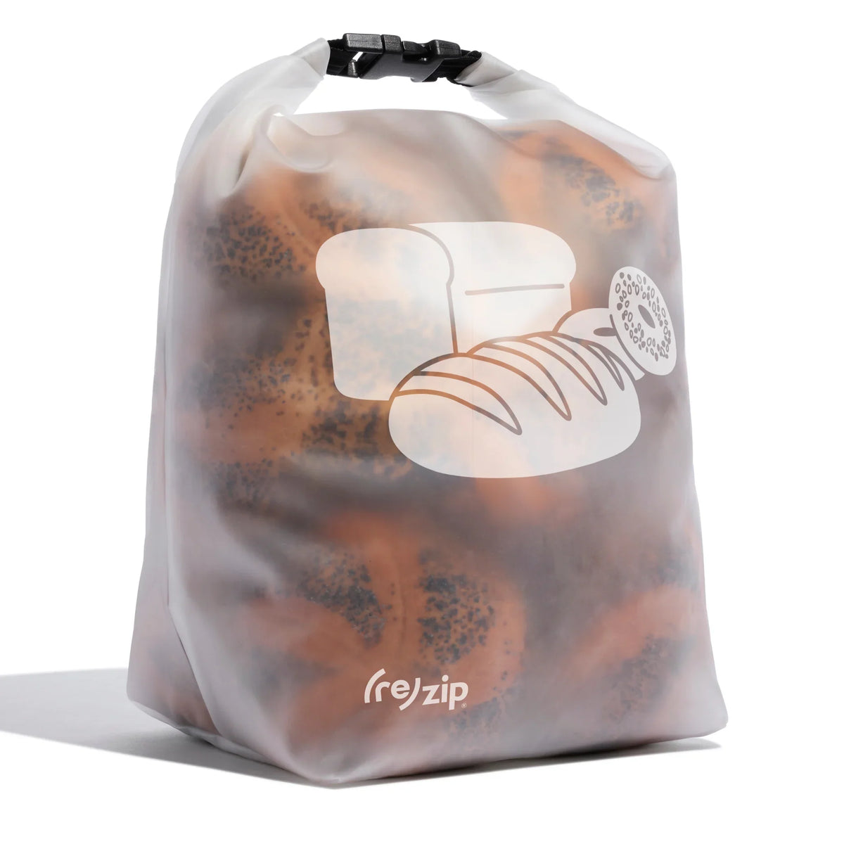 Reusable Bread and Bagel Bag | Roll Top Closure