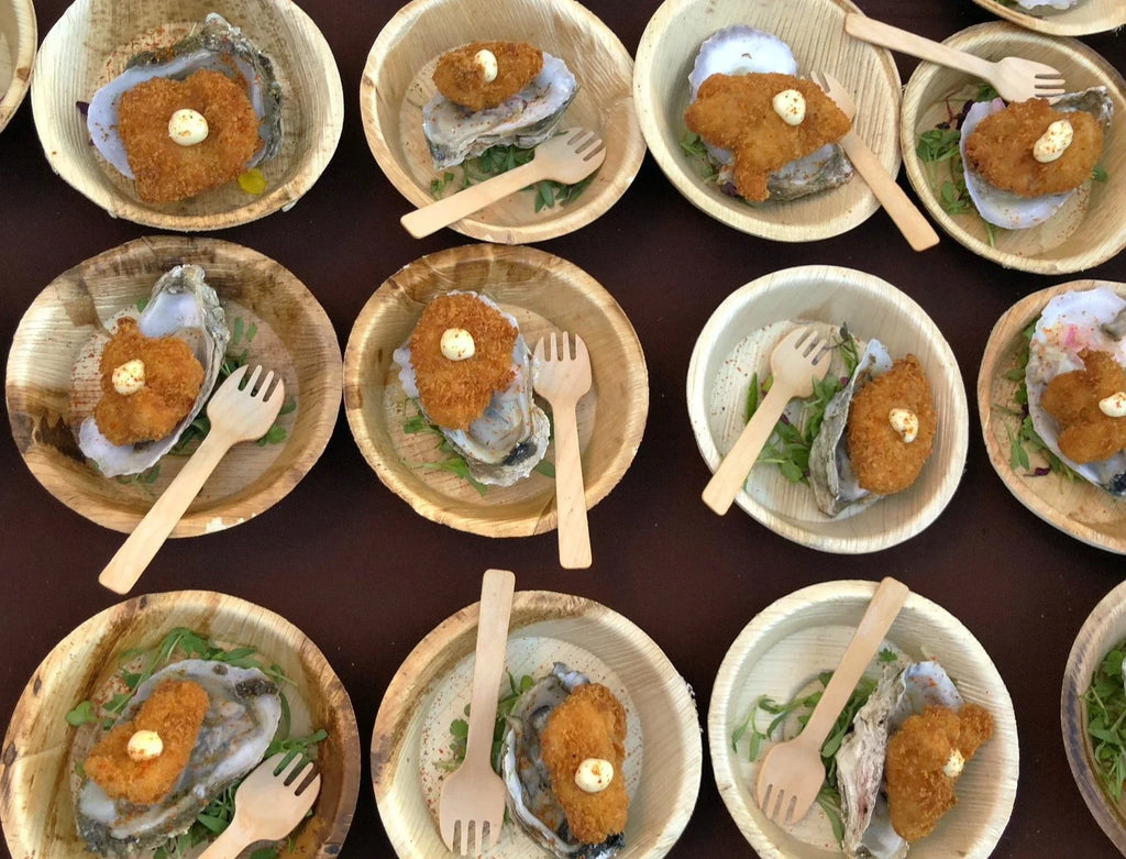 4" Wooden Tasting Spork | Compostable