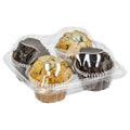 4 Count Muffin Container | Clear PET