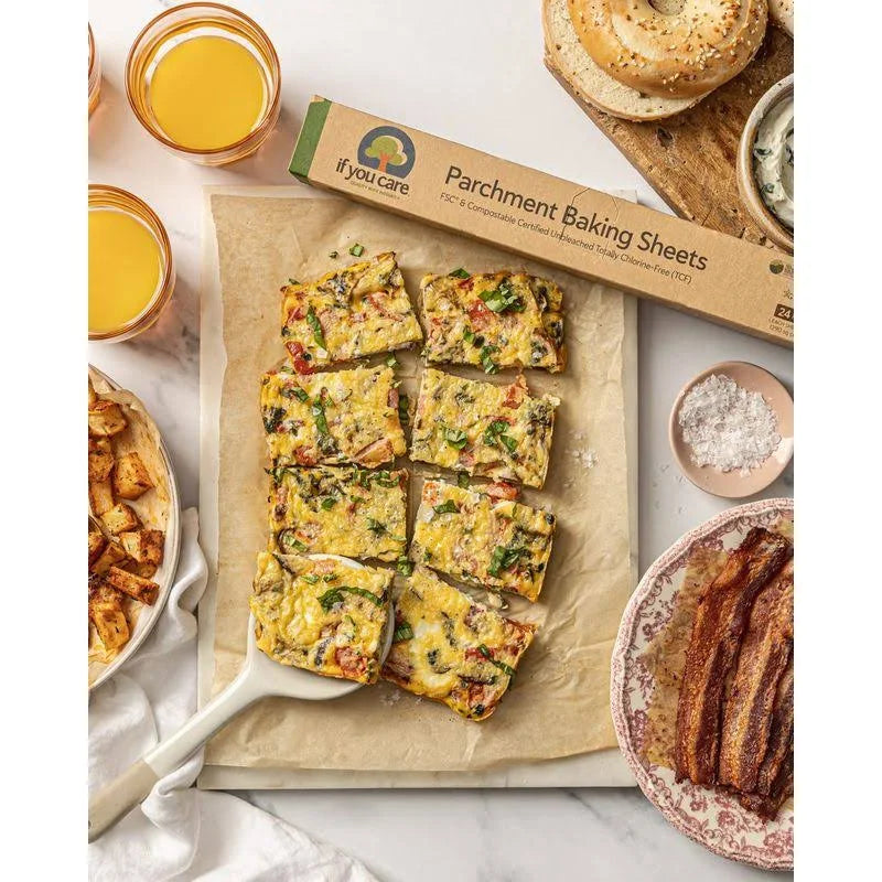 Parchment Baking Sheets | 13" x 16" | 24 Sheets | Compostable