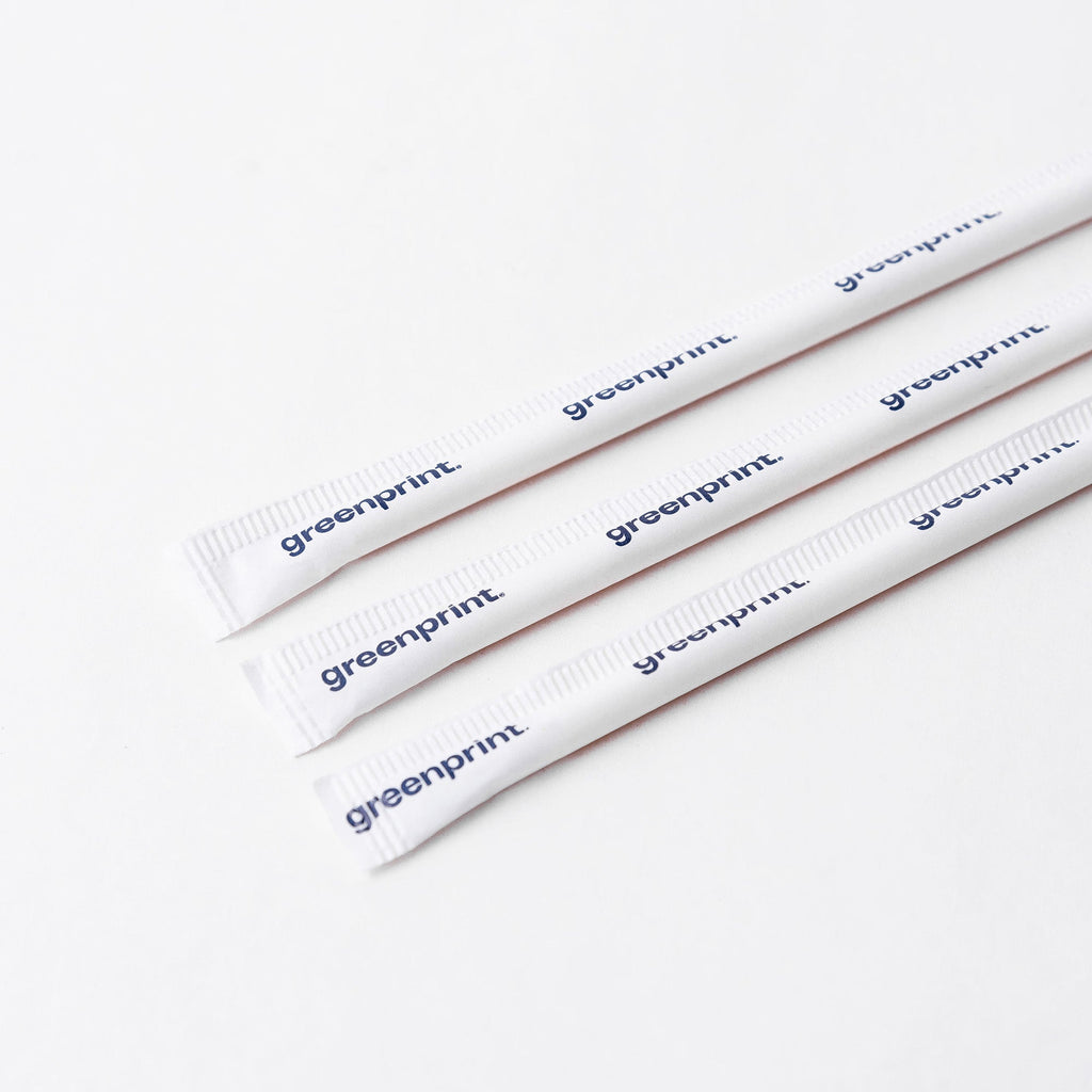 8" Giant Straw | Agave | Wrapped