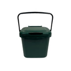 Compost Caddy Bin w/Compostable Trash Bags Set | Includes Bin & 2 Rolls of 2.5 gal Bags