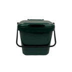 Compost Caddy Bin w/Compostable Trash Bags Set | Includes Bin & 2 Rolls of 2.5 gal Bags
