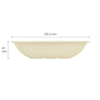 32 oz Square Bowl | Natural Fiber | Karat Earth®