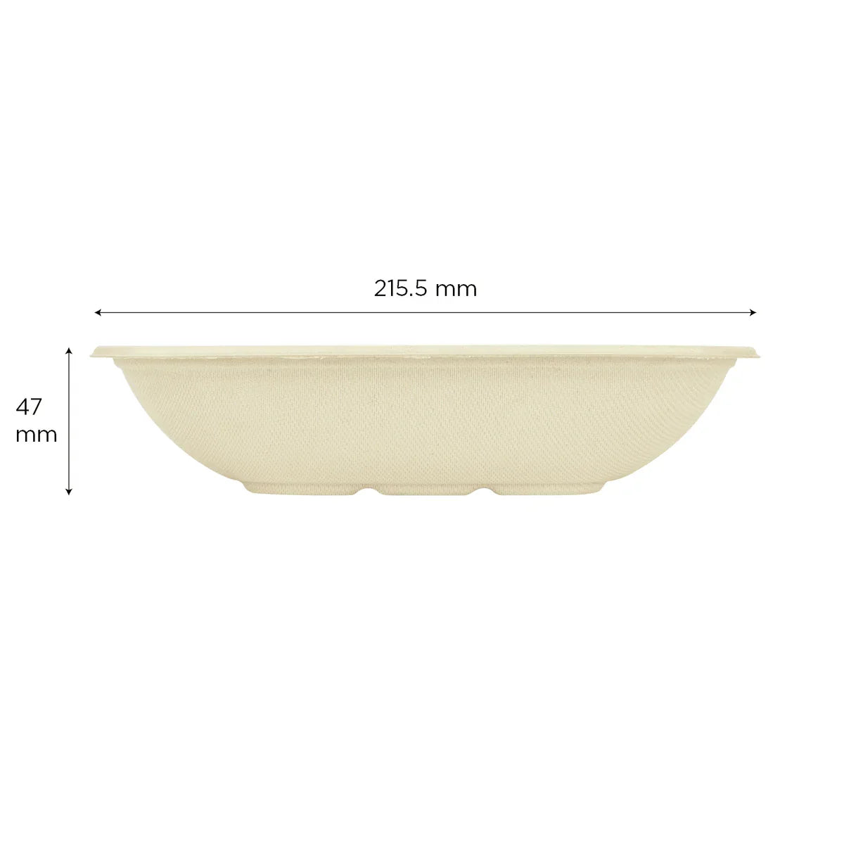 32 oz Square Bowl | Natural Fiber | Karat Earth®