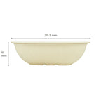 48 oz Square Bowl | Natural Fiber | Karat Earth®