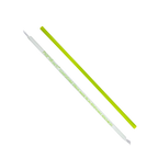 9.5" PLA Drinking Straws | Wrapped | Jumbo | Green