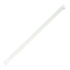 8.75" PLA Drinking Straws | Wrapped | Giant | Green