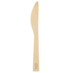 6.7" Bamboo Knife | Individually Wrapped | Compostable | World Centric®