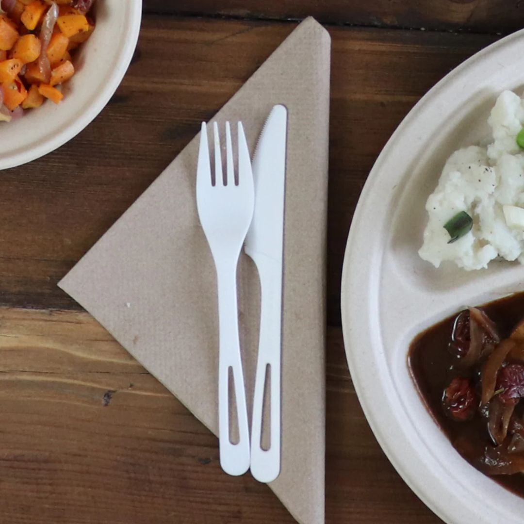 6" Compostable Knife | For World Centric® Dispenser