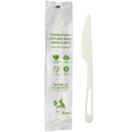 6" Knife Individually Wrapped | Compostable