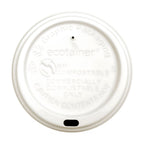 Lid for 10-20 oz Hot Cup | Beige | Made in USA