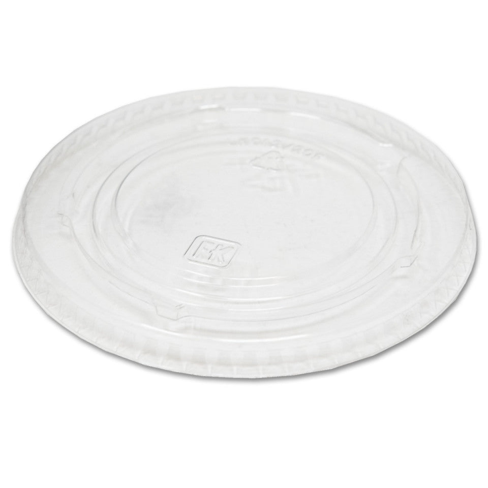 Lid for 5 oz Deli Container | No Hole | Recycled Plastic | Made in USA