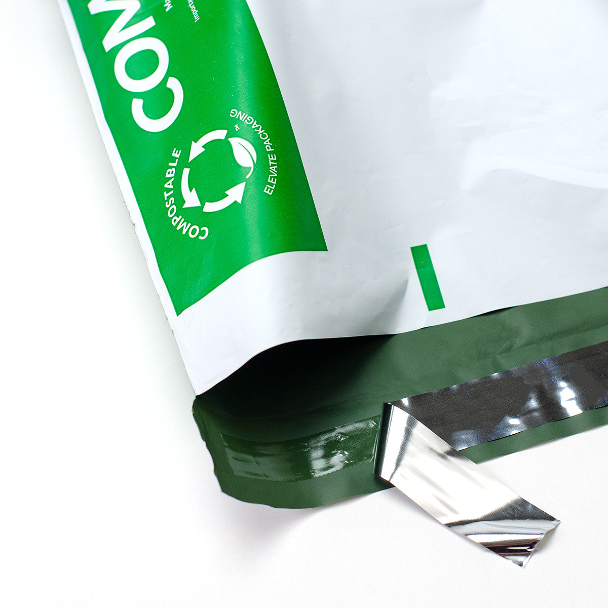 10" x 13" Mailer Pouches | White | Compostable