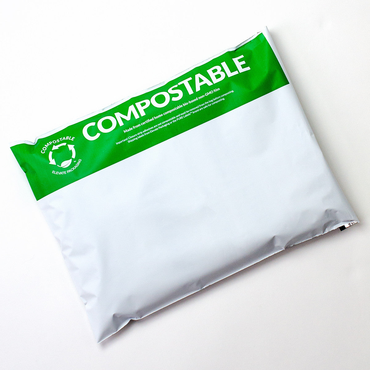 10" x 13" Mailer Pouches | White | Compostable