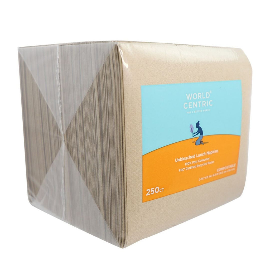 Lunch Napkins 13" x 13" | Home Compostable