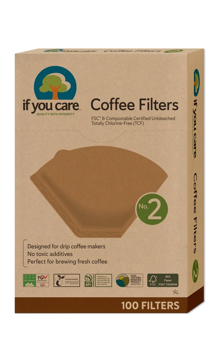 No. 2 Coffee Filters | Home Compostable