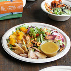 9" Classic Round Plate | Unbleached Plant Fiber | Compostable