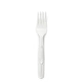 6" Compostable Fork | Preserve® | White