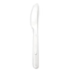 6" Compostable Knife | Preserve® | White