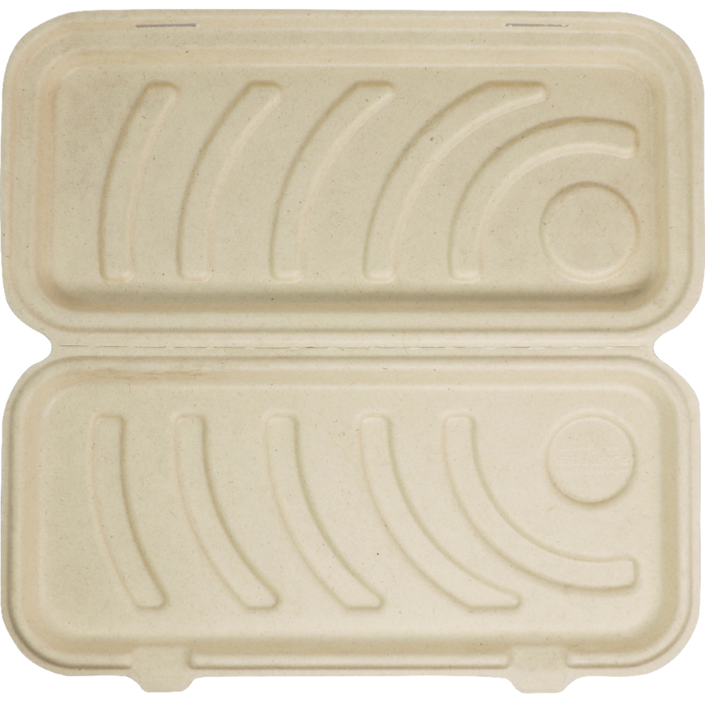 Flatbread Clamshell laid open on a plain background.