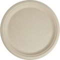 10" Classic Round Plate | Natural Plant Fiber | Compostable