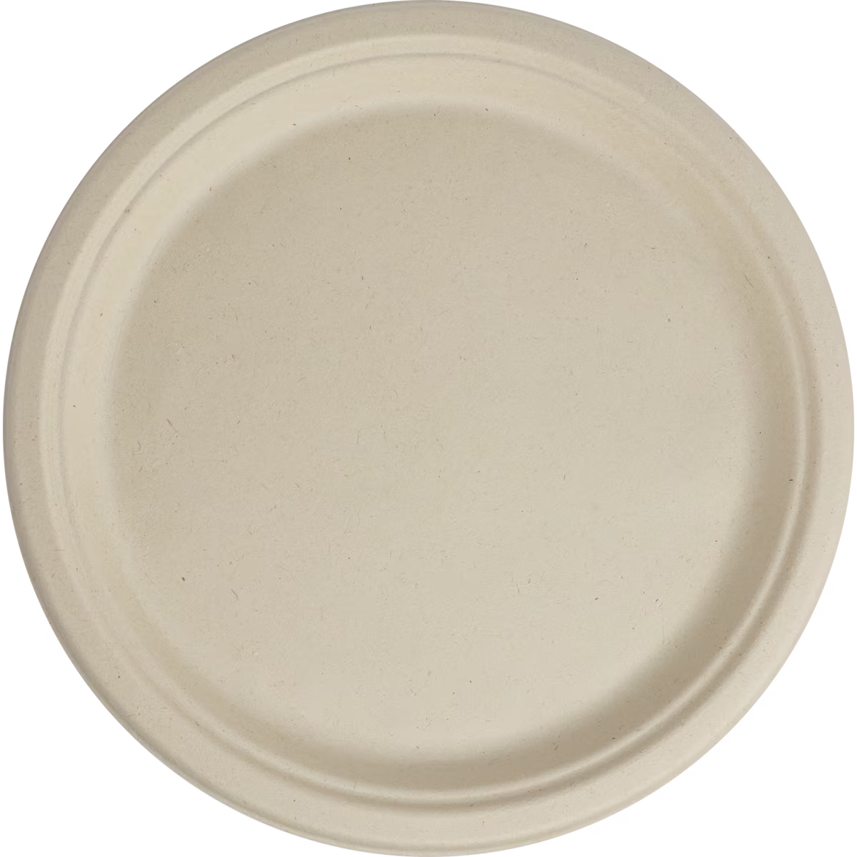 10" Classic Round Plate | Natural Plant Fiber | Compostable