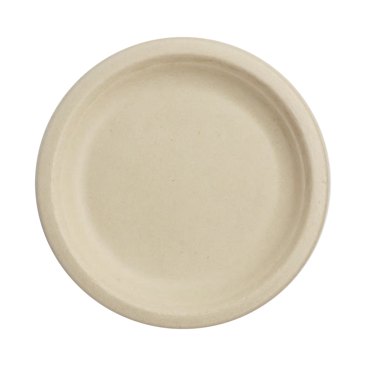 7" Classic Round Plate | Natural Plant Fiber