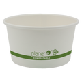 12 oz Hot & Cold Paper Food Container | PLA Lined | Compostable