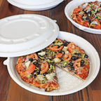Lid for 14 in PizzaRound Tray | No Added PFAS | Compostable