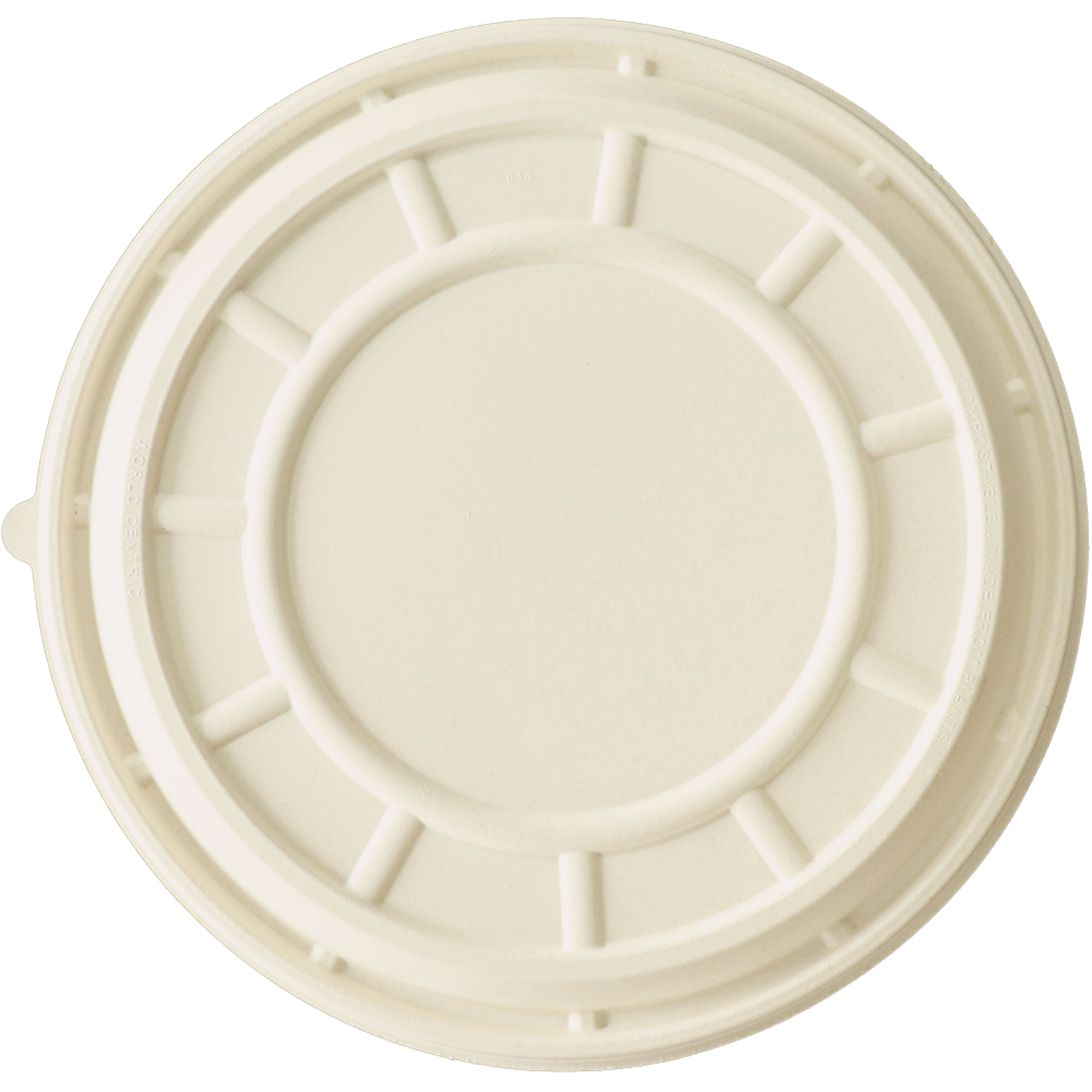 Lid for 14 in PizzaRound Tray | No Added PFAS | Compostable