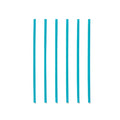 7.75" PHA Drinking Straws | Wrapped | Jumbo | Blue