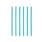 7.75" PHA Drinking Straws | Wrapped | Jumbo | Blue