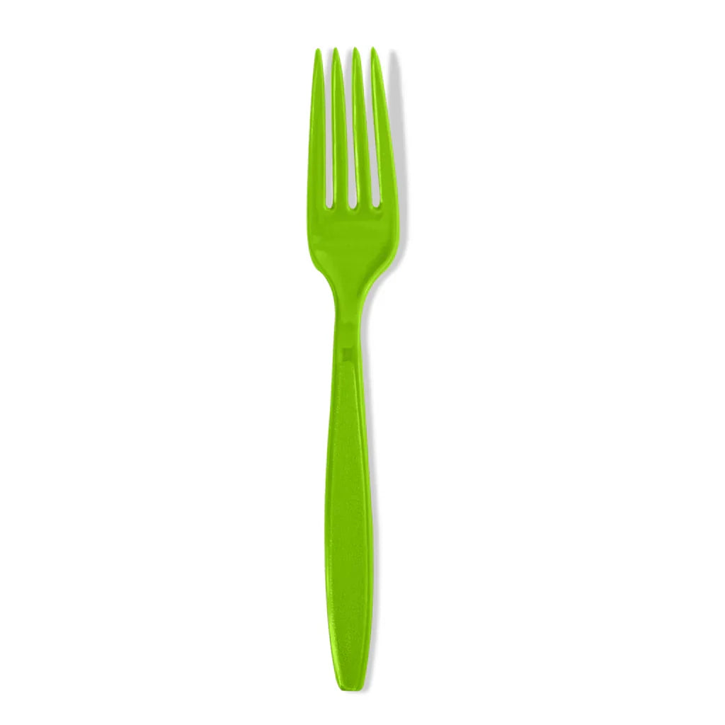 Heavy Duty Recycled Fork | Green | Reusable | Made in USA