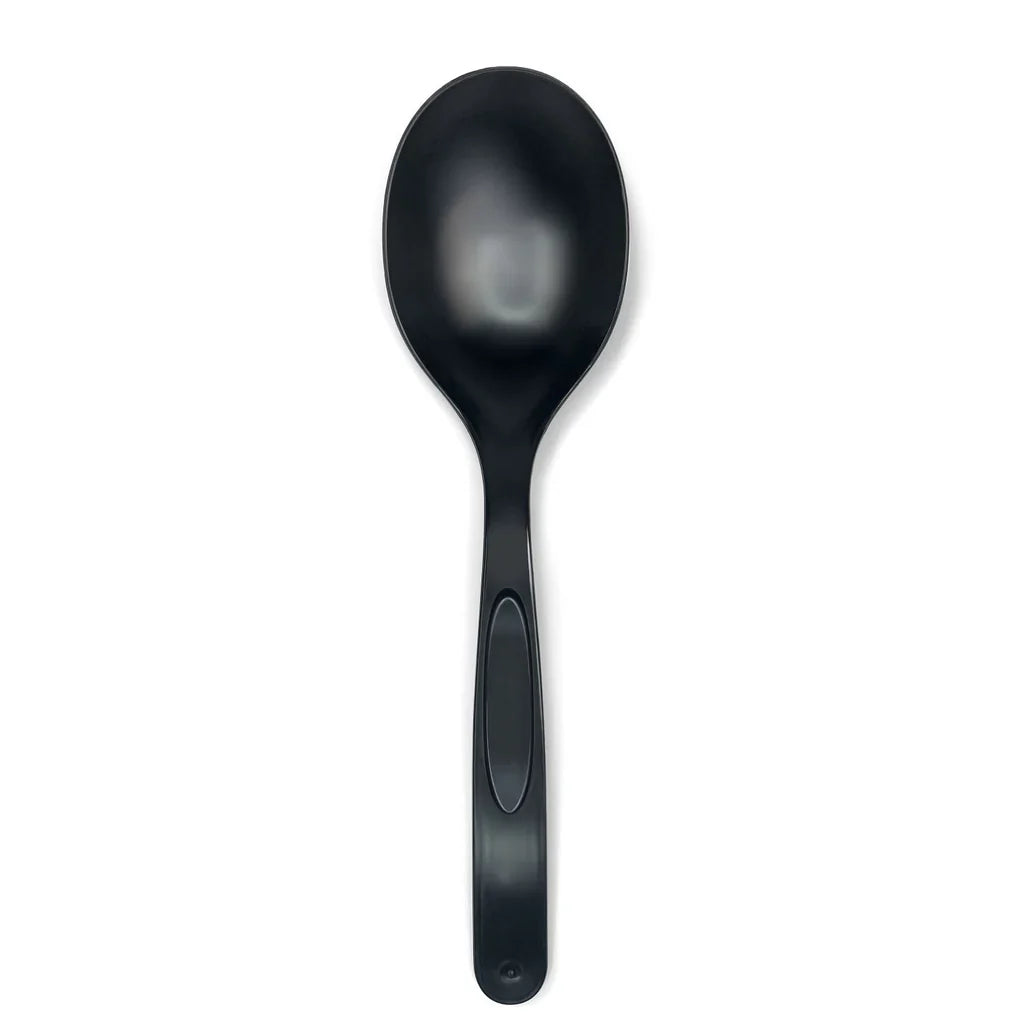 6" Recycled Spoon | Black | Made in USA