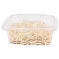32 oz Rectangular Container | Clear PLA | Hinged Lid
