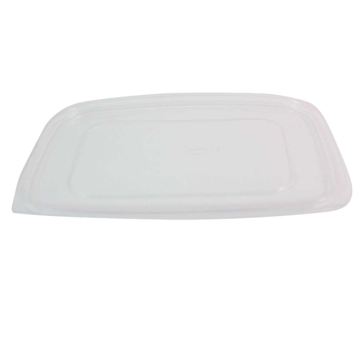 Lid for 48-64 oz Rectangle Deli Container | Compostable | PLA | Clear
