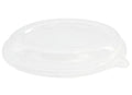 Lid for 20 oz Oval Burrito Bowl | PET Plastic | Recyclable