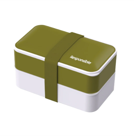 Classic All-In-One Meal Containers | Green | Washable & Reusable