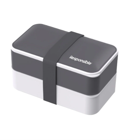 Classic All-In-One Meal Containers | Gray | Washable & Reusable