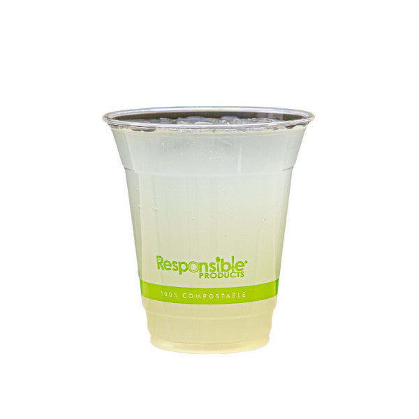 9-10 oz Cold Cup | Compostable Corn Plastic