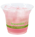 9-10 oz Cold Cup | Compostable Corn Plastic