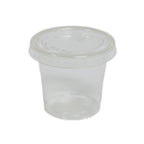 Lid for 1 oz PLA Portion Cup | Compostable | Responsible Products®