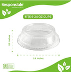Parfait Lid | Fits 9-24 oz Cold Cup