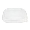 Flat Lid for 32-48 oz Rectangular Box | Recyclable PET Plastic